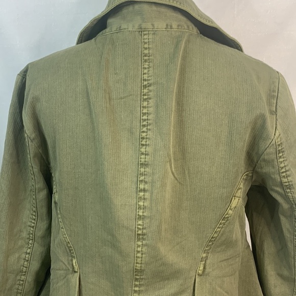 Free People Asymmetric Green Utility Jacket-NWT - Picture 11 of 16